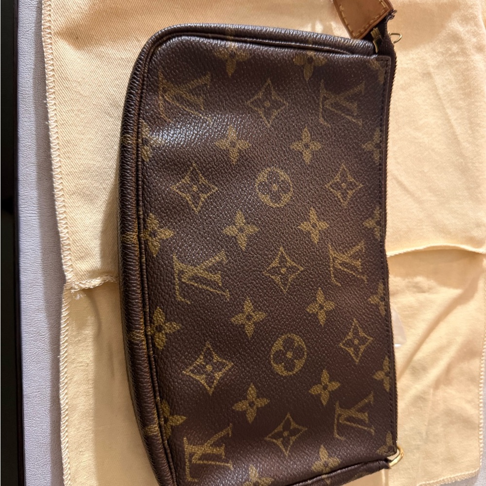 Louis Vuitton Brown Monogram Crossbody Bag